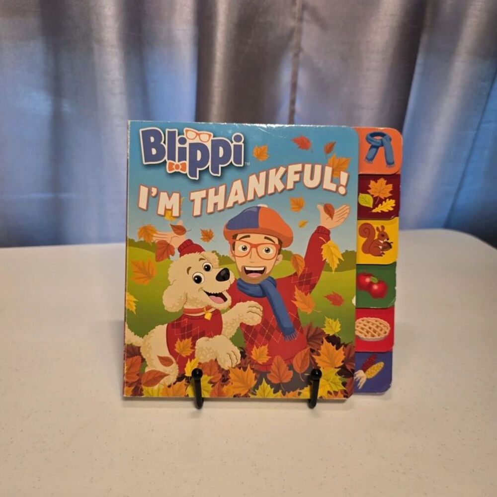 Blippi I'm Thankful cardboard book